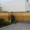 heat treated wood fence