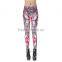 2016 Custom Print Sublimation Fitness Yoga Pants Running Girls Leggings