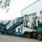 Mobile concrete mixing plant/concrete mixer plant