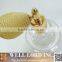 Aristocratic style golden bulb 50ml perfume bottle wedding gift