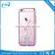 Crystal pc Cover-Aurora Fashion Transparent Hard PC Graden Flower Case for the girls for iPhone 6/6s