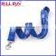 Promotional Polyester Custom Lanyard/Neck lanyard/silkscreen printing lanyard