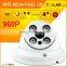 Fashionable HD AHD 960P IP66 metal dome cctv camera with cmos image