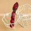 MYLOVE dark red rose hair barrette unique women hair accessory