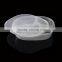 High Quality Plastic Take-away Food Container 3-compartment 1000ml
