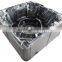 New deluxe above ground hot tub Royal large outddoor massage spa pool