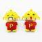 2016 PP Ap cute doll zip drive to usb2.0 thumb usb 1gb 2gb 8gb 16gb