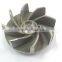 Cast Iron Parts Water Pump Impeller