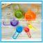 2016 New Plastic Measuring Spoon ,Colourful Adjustable Measuring Spoon Set ,Coffee Measuring Spoon