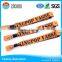 custom polyester fabric woven wristband