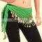 Supply Wholesale India girls Belly dance waist Chain 128pcs coins