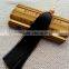 Long beeswax crack bead tassel