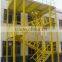 Corrosion resistant fiberglass combination platform ladder from china