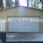 two doors sandwich panel prefab garage