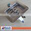 Stainless Steel Recessed or Metal Paddle Handle Truck Tool Box Lock