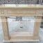 Italian style marble carving fireplace