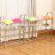 5 tiers stainless steel square tube shoes storage orginaze