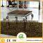 D306 Living Room Furniture Marble Stainless Steel Console Table