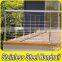 Satin Finish 304 Stainless Steel Glass Handrail for Balcony