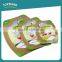 Cheap wholesale various size kitchen ware odourless TPR serging durable plastic chopping board