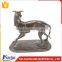 Life size garden decor bronze greyhound dog statue NTBA-D312A