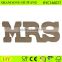 hot sell MR & MRS Wooden Letters Wedding Decoration