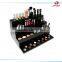 Wholesale Custom Black Acrylic Cosmetic Organizer