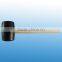 rubber mallet hammer with black fibreglass shafted handle STM017