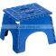 Easy home plastic folding step stool