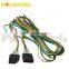 S20177 120in 4 Way Towing Trailer Hitch Light Wiring Tow Harness Extension Connector Kit