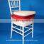 white wedding resin banquet hall chairs