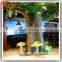 factory sale artificial banyan tree of ficus tree with green ficus leaf tree artificial plants of leaves