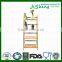 Multi-function bamboo kitchen storage rack for office, kitchen and living room