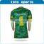 Dye sublimation printing blank american football team jerseys