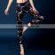 High quality digital print wholesale custom sexy tight women's yoga pants