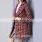 High quality cashmere wool wide sleeve woman coat