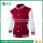 Hot Sale Custom Made Multi Color Stand Collar High School Unisex Varsity Jacket