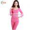 Hsz-TU002 Winter Thermal Underwear Women Seamless Underwears Sets Ultrathin Hot Sale Thermal Comfortable Sexy Underwear
