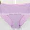 Customized Your Own Brand Lady Briefs Plain Solid Color 72%Polyester 28%Spandex Soft Healthy High Cut Seamless Women Underwear