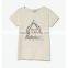 ladies cheap print tshirt100%bamboo fiber tshirt slubbed fabric tshirt