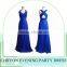 Hot sale New fashion Custom sleeveless sexy Maxi Chiffon Evening Party Dress