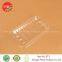 clear disposable PET plastic fruit food tray