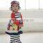 popular design embroidery grid girls custom halloween clothes