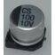 10v100uF 6.3X5.4 capacitor with SMD