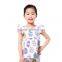 Easter baby flutter sleeve top 2017 summer toddler girls flutter Tee shirts M7031506