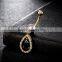 Gold Magnetic Navel Fashion Body Piercing Jewelry Fake Belly Button Ring