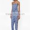 Hot Strapless Printed One Piece Jumpsuit for Women