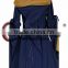 Brown Dark Blue Medieval Renaissance Victorian Ball Gown Dress Costume Halloween Cosplay Costume