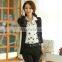Long sleeve white chiffon blouse,fashion ladies blouse,ladies blouse patterns