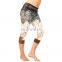 Unique style polyester spandex yoga tights white yoga pants